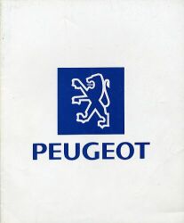 1993年 PEUGEOT 総合 日本語版カタログ