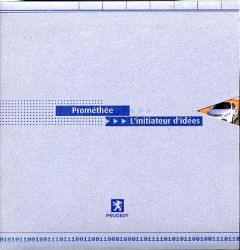 2001年 PEUGEOT PROMETHEE コンセプトカー、本国版カタログ