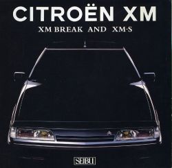 1994年 CITROEN XM XM-S & Break、日本語版カタログ