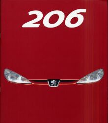 2002年 PEUGEOT 206 日本語版カタログ