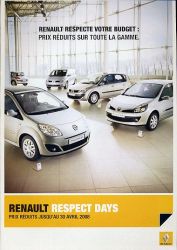 2008年 RENAULT 総合 欧州版カタログ