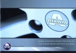 2006年 AIXAM-MEGA 総合 マイクロカー、欧州版カタログ