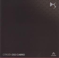 2014年 CITROEN DS3 CABRIO、日本語版カタログ