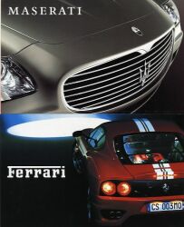 2004年 FERRARI 総合 コーンズ総合、日本語版カタログ