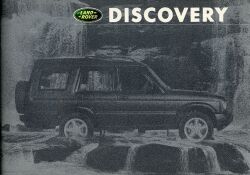 2001年 LAND ROVER Discovery 日本語版カタログ