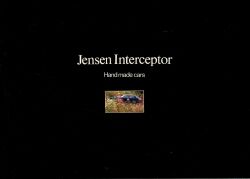1974年 JENSEN Interceptor 日本語版カタログ