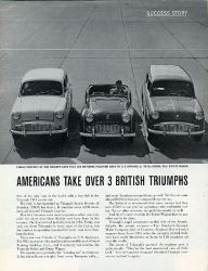 1960年 TRIUMPH TR3 US版カタログ