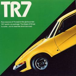 1976年 TRIUMPH TR7 US版カタログ
