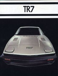 1977年 TRIUMPH TR7 US版カタログ