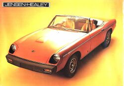 1975年 JENSEN Jensen-Healey 英語版カタログ
