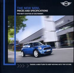 2007年 MINI new MINI プライス&装備、日本語版カタログ