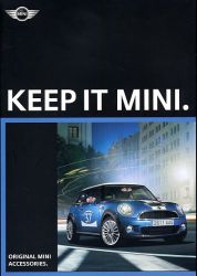 2007年 MINI new MINI 純正アクセサリー、日本語版カタログ