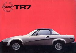 1981年 TRIUMPH TR7 Drophead、欧州版カタログ