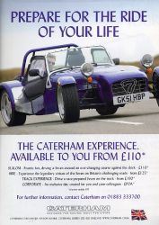 2005年 CATERHAM Super Seven 英語版カタログ