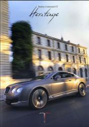 2010年 BENTLEY Continental GT Heritage、欧州版カタログ