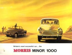 1967年 MORRIS Minor 1000、英語版カタログ