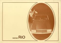 1976年 PANTHER Rio 英語版カタログ