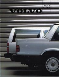 1986年 VOLVO 700Series 740、日本語版カタログ