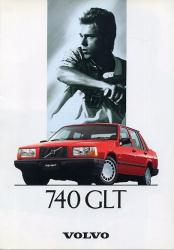 1991年 VOLVO 700Series 740 GLT 日本語版カタログ