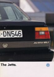 1991年 VOLKSWAGEN (GERMANY) Jetta 日本語版カタログ
