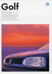 1995年 VOLKSWAGEN (GERMANY) Golf3 日本語版カタログ