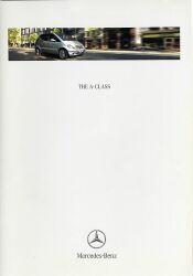 2002年 MERCEDES-BENZ A-Class (W168) 日本語版カタログ