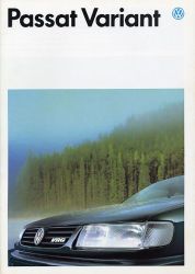 1994年 VOLKSWAGEN (GERMANY) Passat Variant、日本語版カタログ
