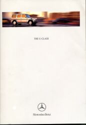 2001年 MERCEDES-BENZ G-Class 日本語版カタログ