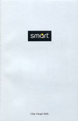 2000年 SMART CITY-COUPE 欧州版カタログ