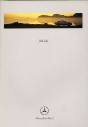 2001年 MERCEDES-BENZ CLK 日本語版カタログ