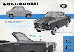1964年 GOGGOMOBIL 総合 英語版カタログ