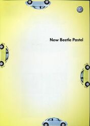 2001年 VOLKSWAGEN (GERMANY) new Beetle Pastel、日本語版カタログ