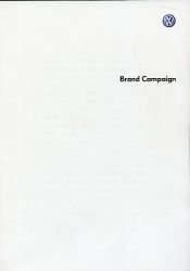 2002年 VOLKSWAGEN (GERMANY) 総合 Brand Campaign、日本語版カタログ