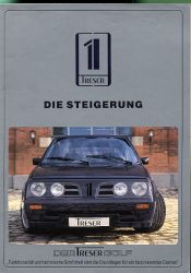 1988年 VOLKSWAGEN (GERMANY) Golf2 TRESER GOLF 欧州版カタログ