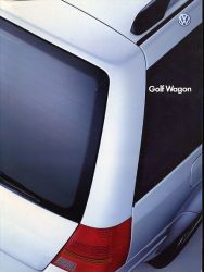 2000年 VOLKSWAGEN (GERMANY) Golf4 Wagon、日本語版カタログ