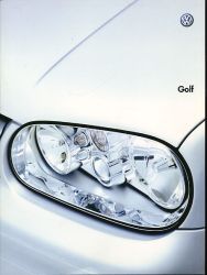 2002年 VOLKSWAGEN (GERMANY) Golf4 日本語版カタログ