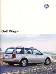 2004年 VOLKSWAGEN (GERMANY) Golf4 Wagon、日本語版カタログ