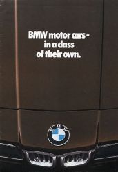 1977年 BMW 総合 英語版カタログ