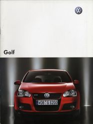 2006年 VOLKSWAGEN (GERMANY) Golf5 日本語版カタログ