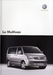 2006年 VOLKSWAGEN (GERMANY) Caravelle/Multivan/Eurovan Multivan、欧州版カタログ