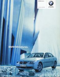 2004年 BMW 総合 ミニチュアカー、英語版カタログ