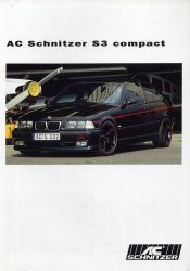1997年 AC SCHNITZER S3 Compact、本国版カタログ