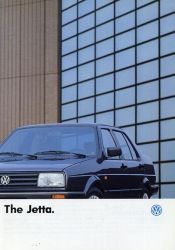 1989年 VOLKSWAGEN (GERMANY) Jetta 日本語版カタログ