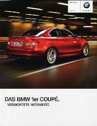 2009年 BMW 1 Series (E87) Coupe、欧州版カタログ