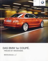2010年 BMW 1 Series (E87) Coupe、欧州版カタログ