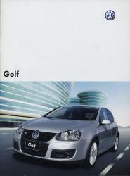 2008年 VOLKSWAGEN (GERMANY) Golf5 日本語版カタログ