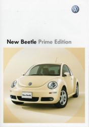 2010年 VOLKSWAGEN (GERMANY) new Beetle プライム・エディション、日本語版カタログ