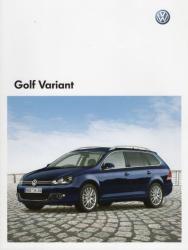 2011年 VOLKSWAGEN (GERMANY) Golf6 Variant 日本語版カタログ