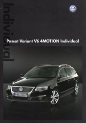 2009年 VOLKSWAGEN (GERMANY) Passat Variant V6 4MOTION Individual 日本語版カタログ