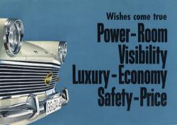 1962年 OPEL Rekord 英語版カタログ